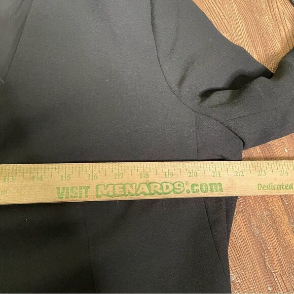 Spanx L The Perfect Collarless Oversized Blazer Ponte 1-Button Jacket‎ Womens - Picture 7 of 8